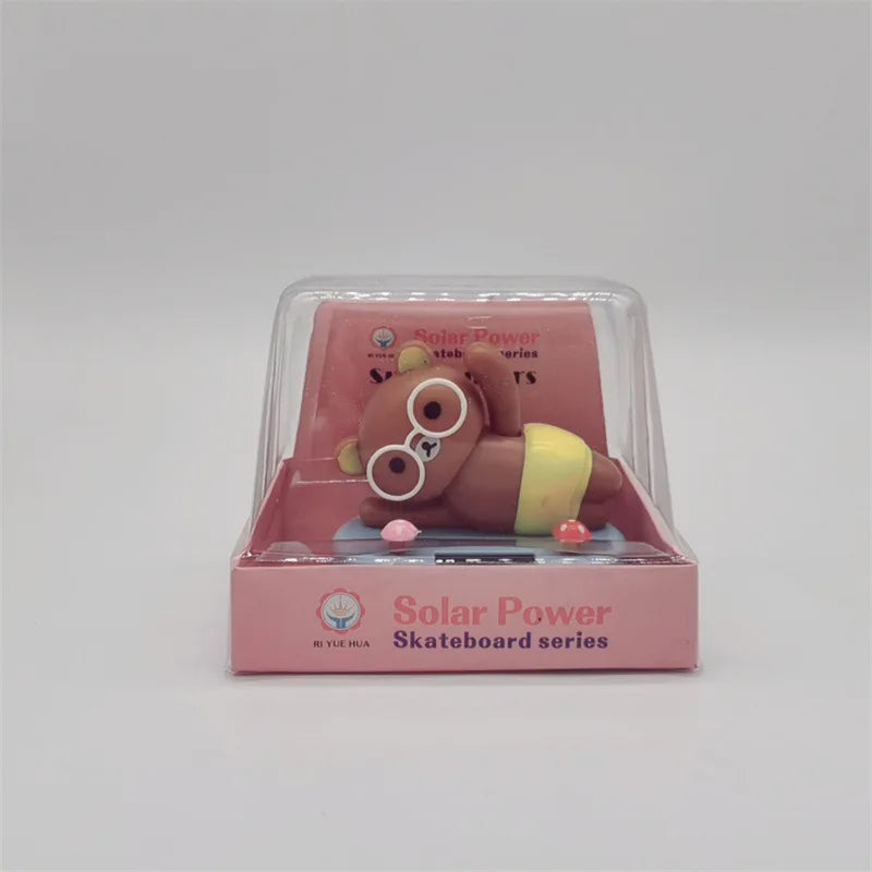 Cute Nodding Relax Bear Doll Car