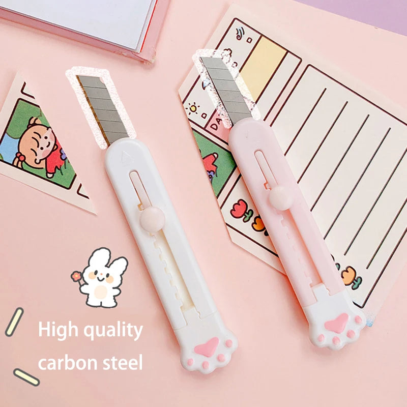 Kawaii Mini Cute Cat Paw Utility Knife