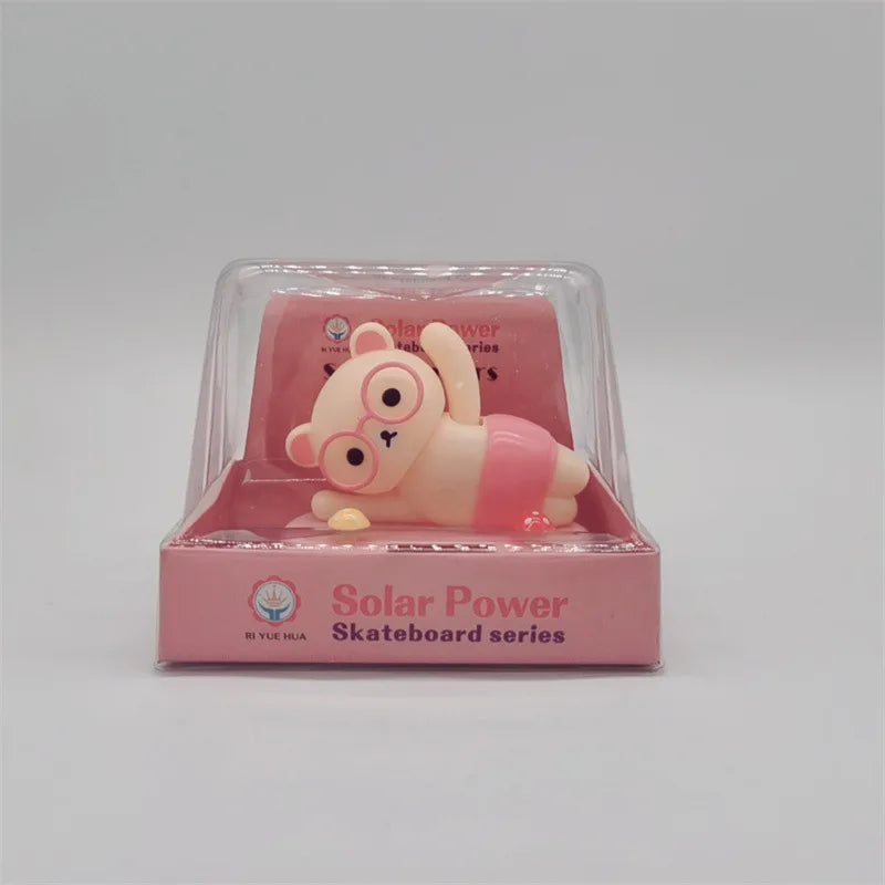 Cute Nodding Relax Bear Doll Car