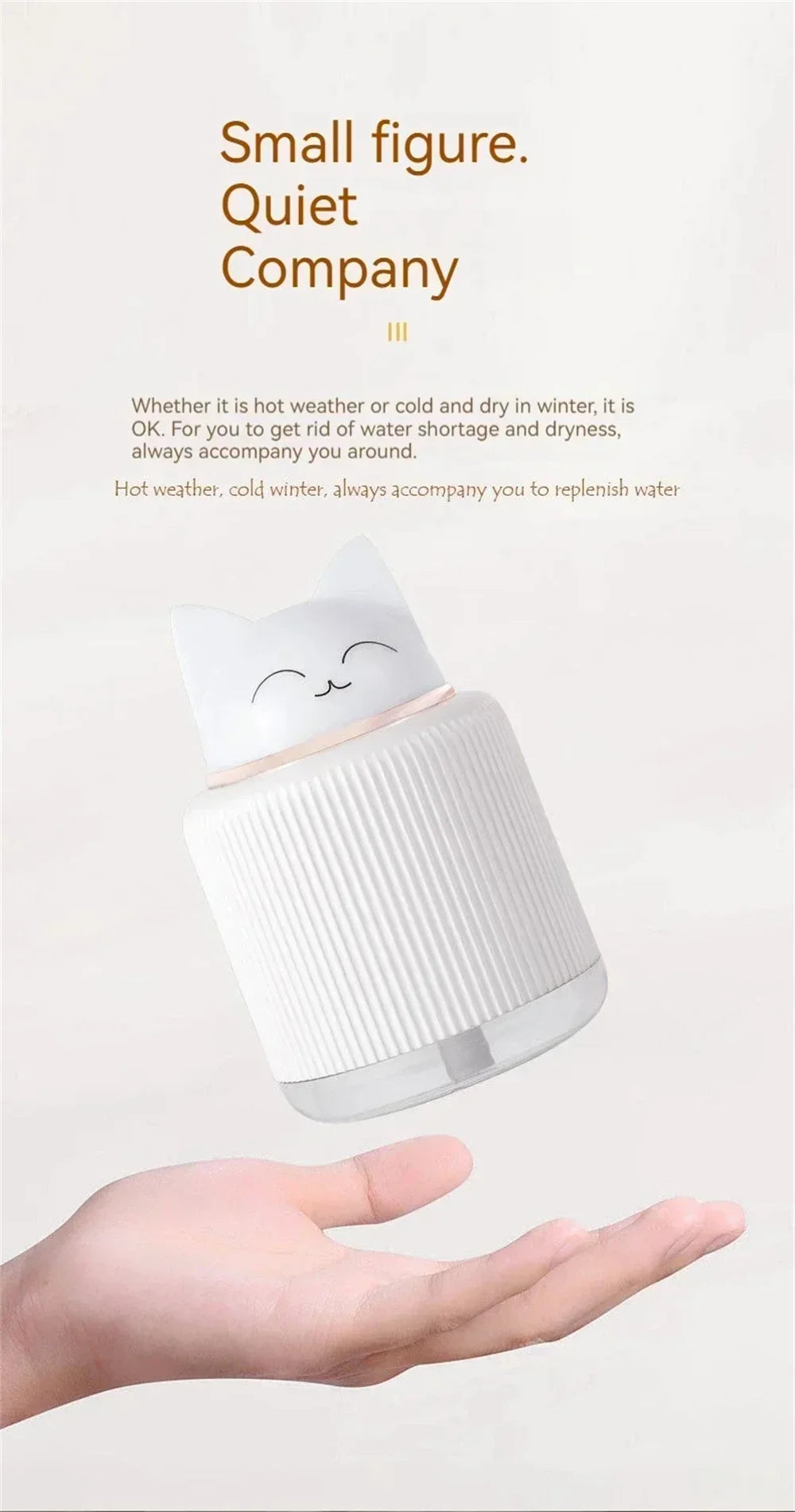 Mini Humidifier-Cute Cat Mist