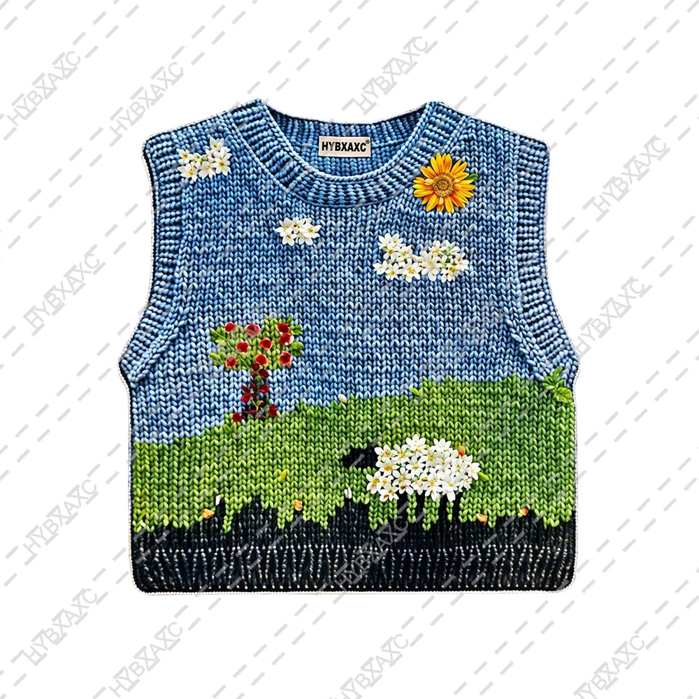 Cute Knitted Sweater Mouse Pad