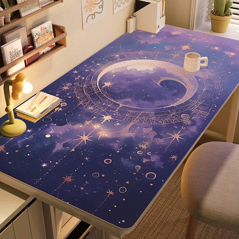 Waterproof Tarot Card Desk Mat Leather