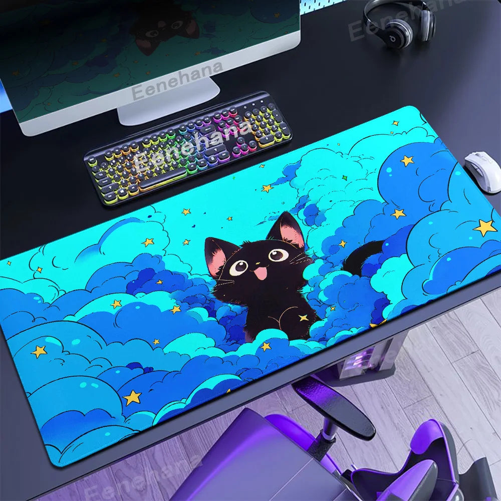 Kawaii Art Keyboard Mouse Pad