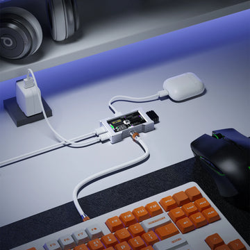 ZNEO Gaming USB Hub Desk Setup