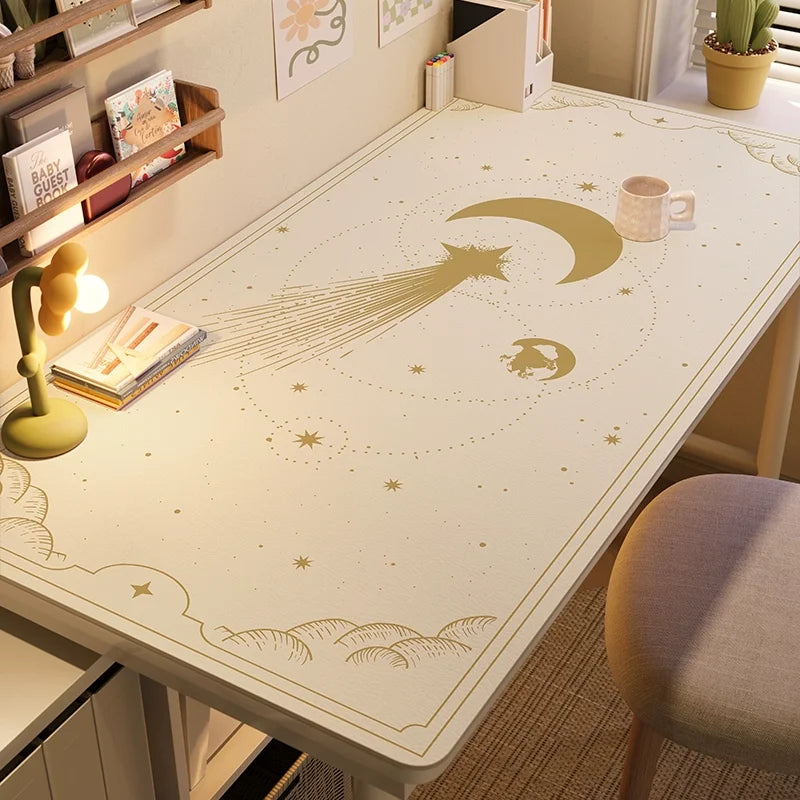 Waterproof Tarot Card Desk Mat Leather