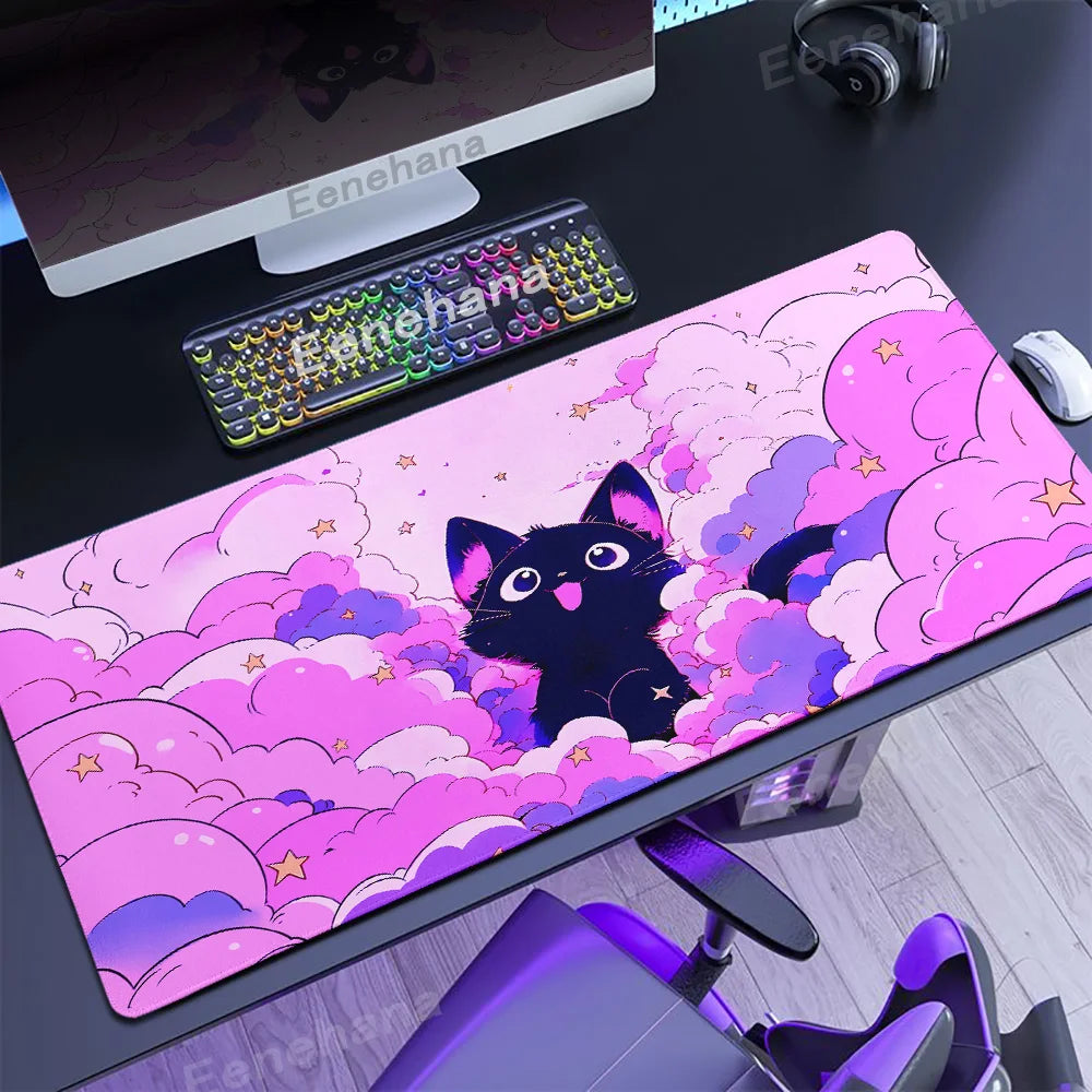 Kawaii Art Keyboard Mouse Pad