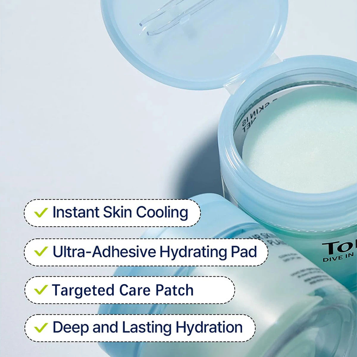 Vegan Hyaluronic Acid Toner Pads