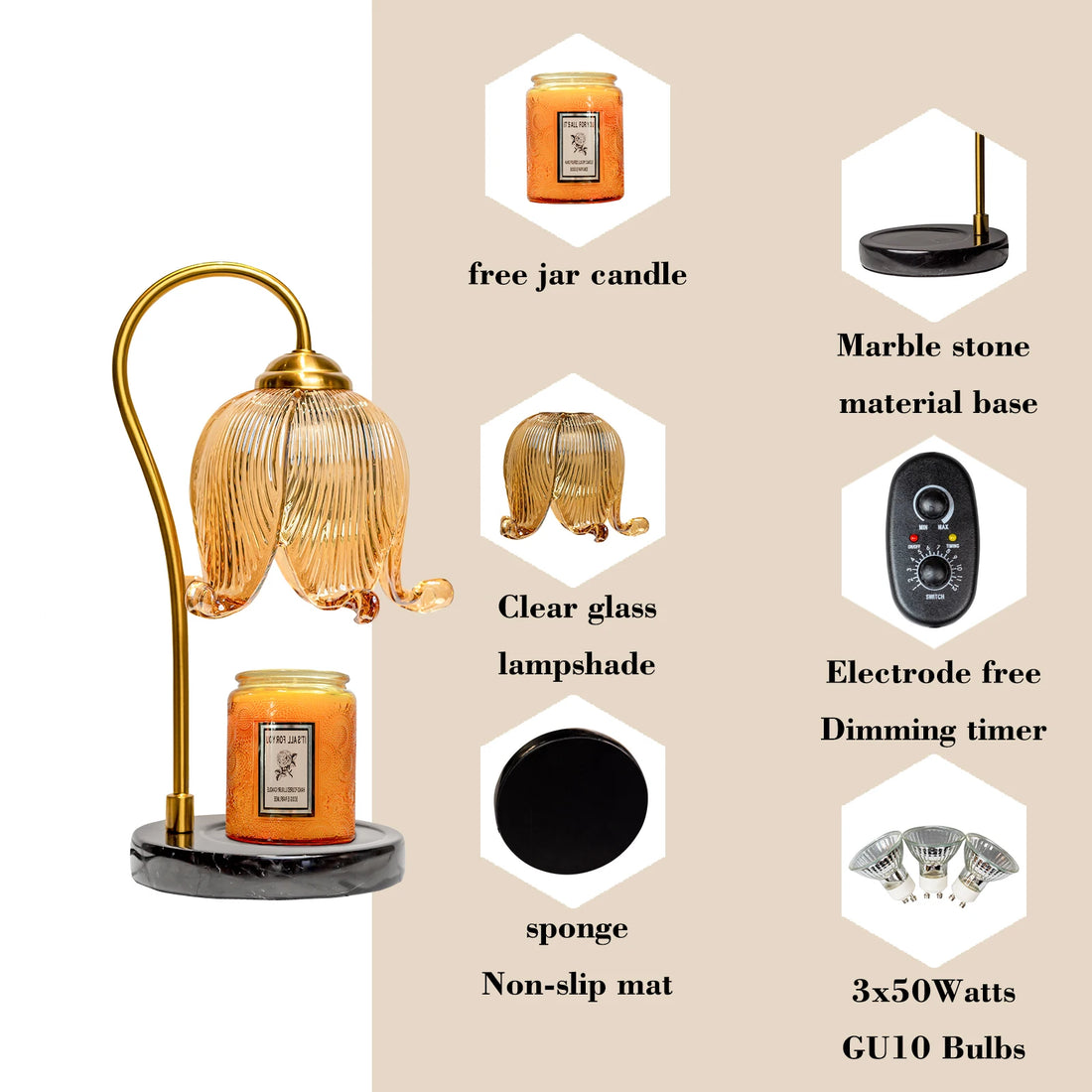 Tulip Flower Fragrance Table Lamp