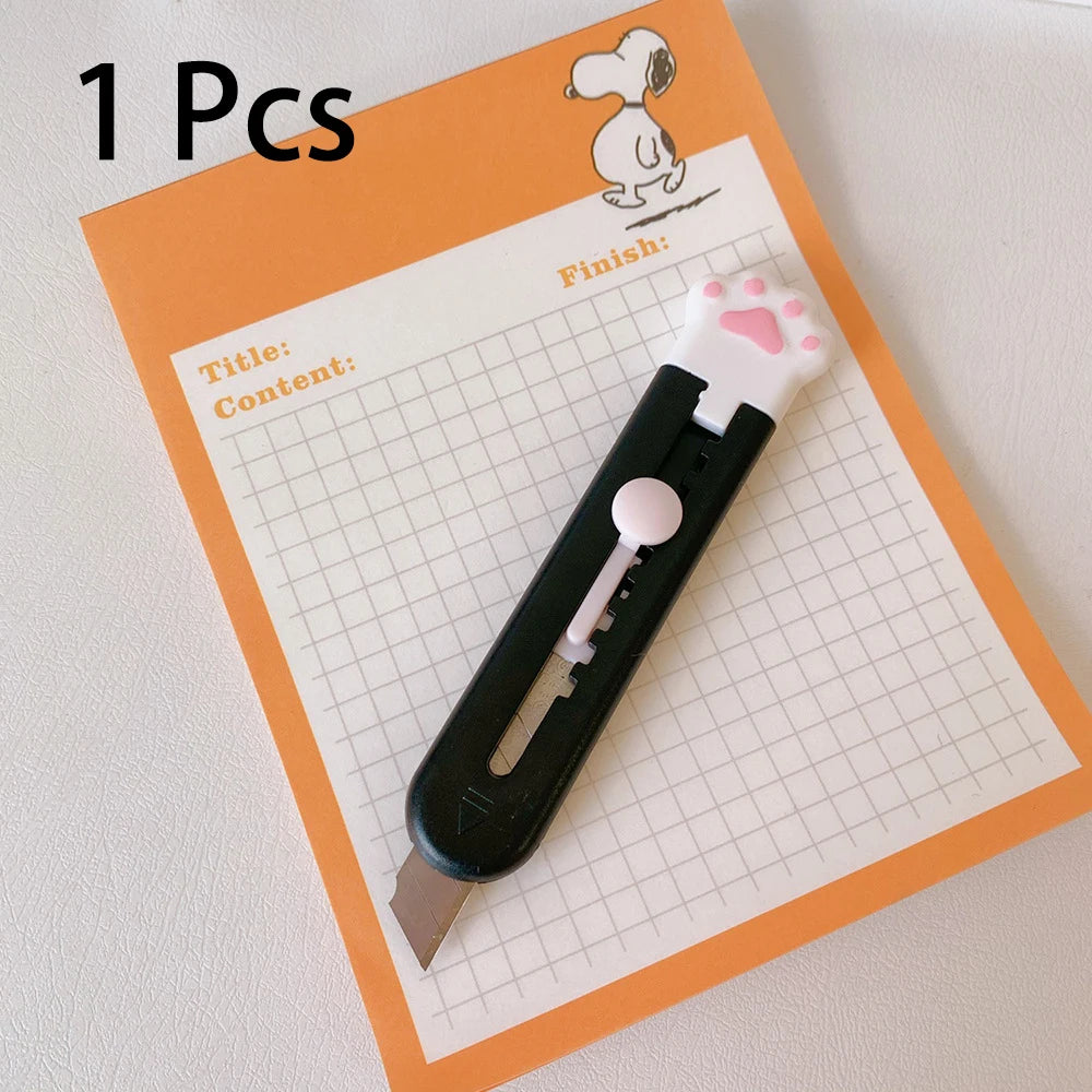 Kawaii Mini Cute Cat Paw Utility Knife