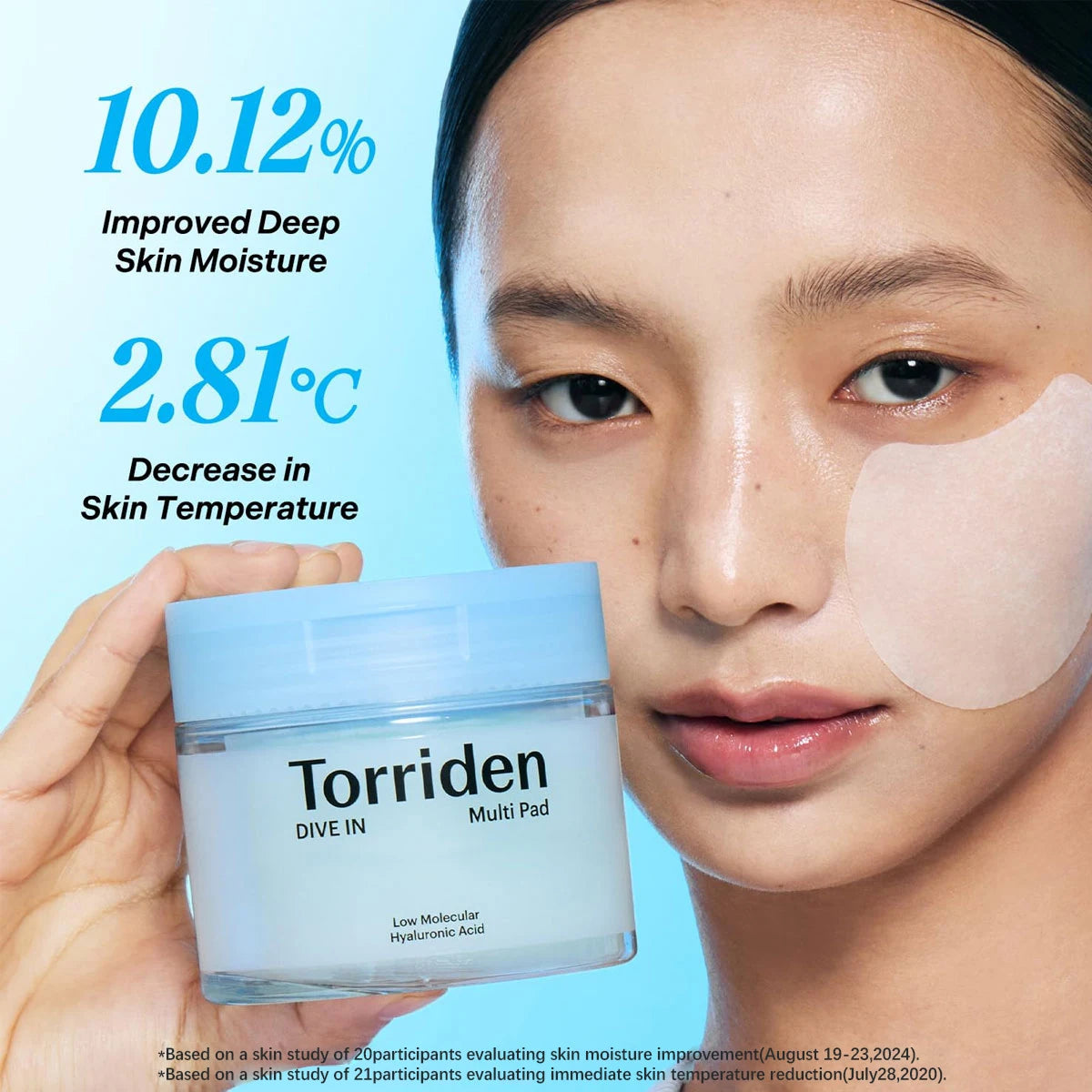 Vegan Hyaluronic Acid Toner Pads