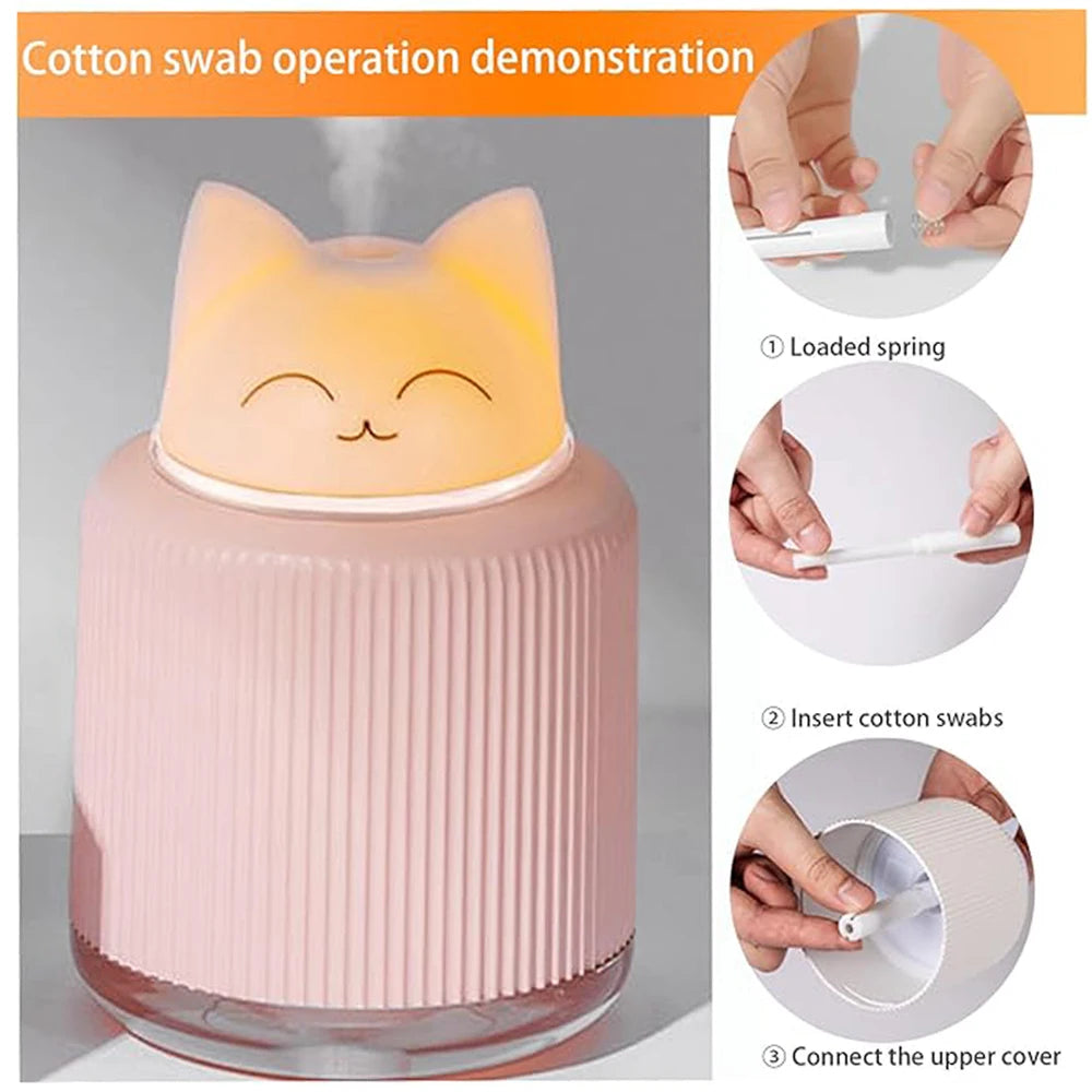 Mini Humidifier-Cute Cat Mist