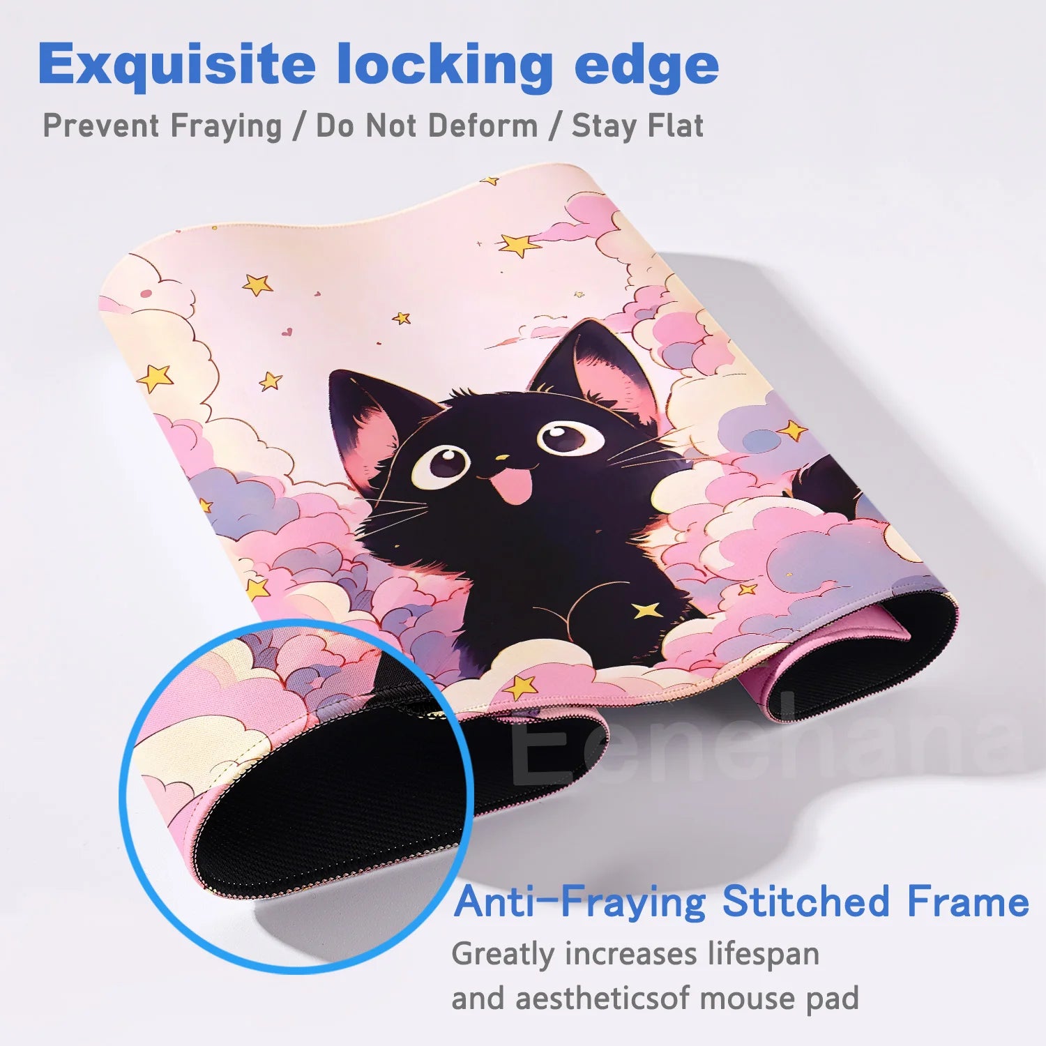 Kawaii Art Keyboard Mouse Pad