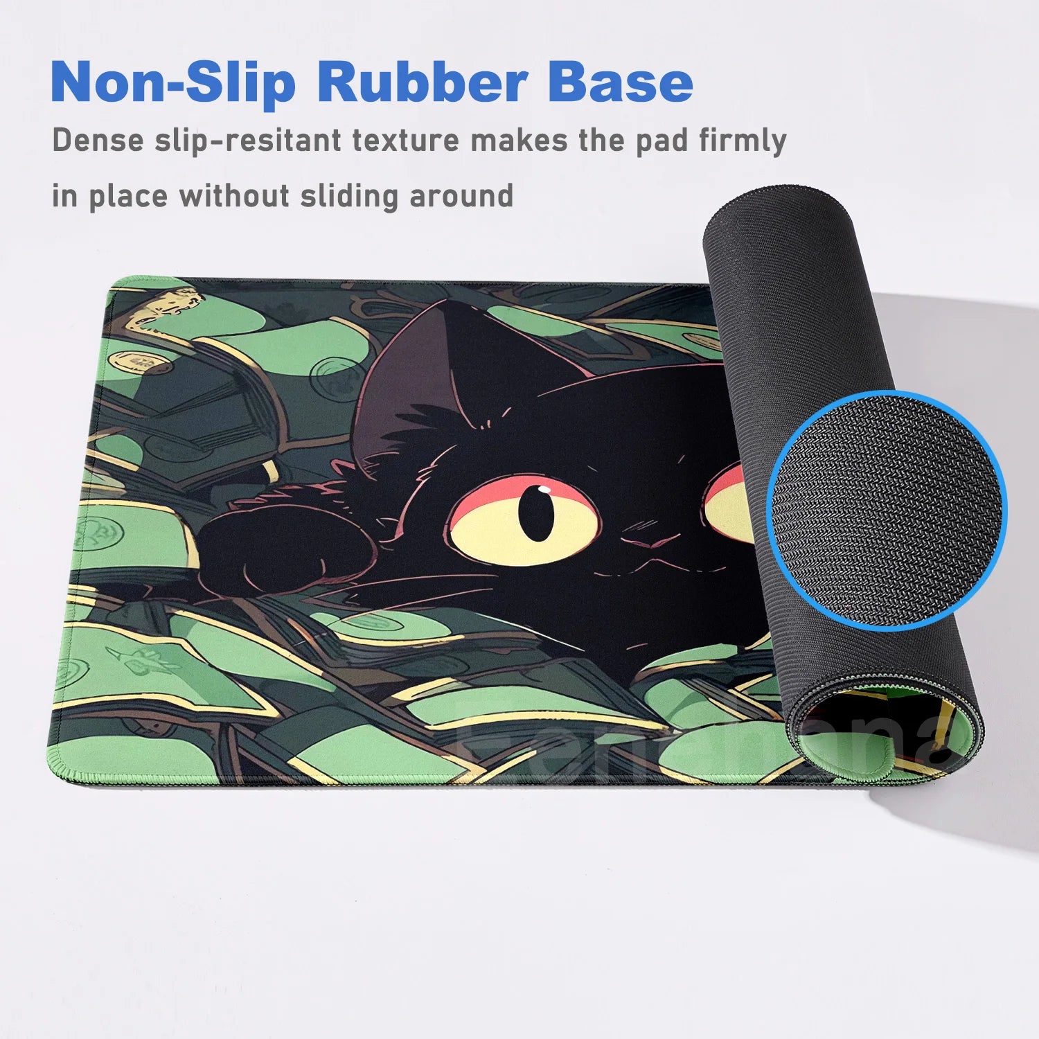 Kawaii Art Keyboard Mouse Pad