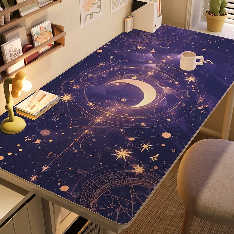 Waterproof Tarot Card Desk Mat Leather