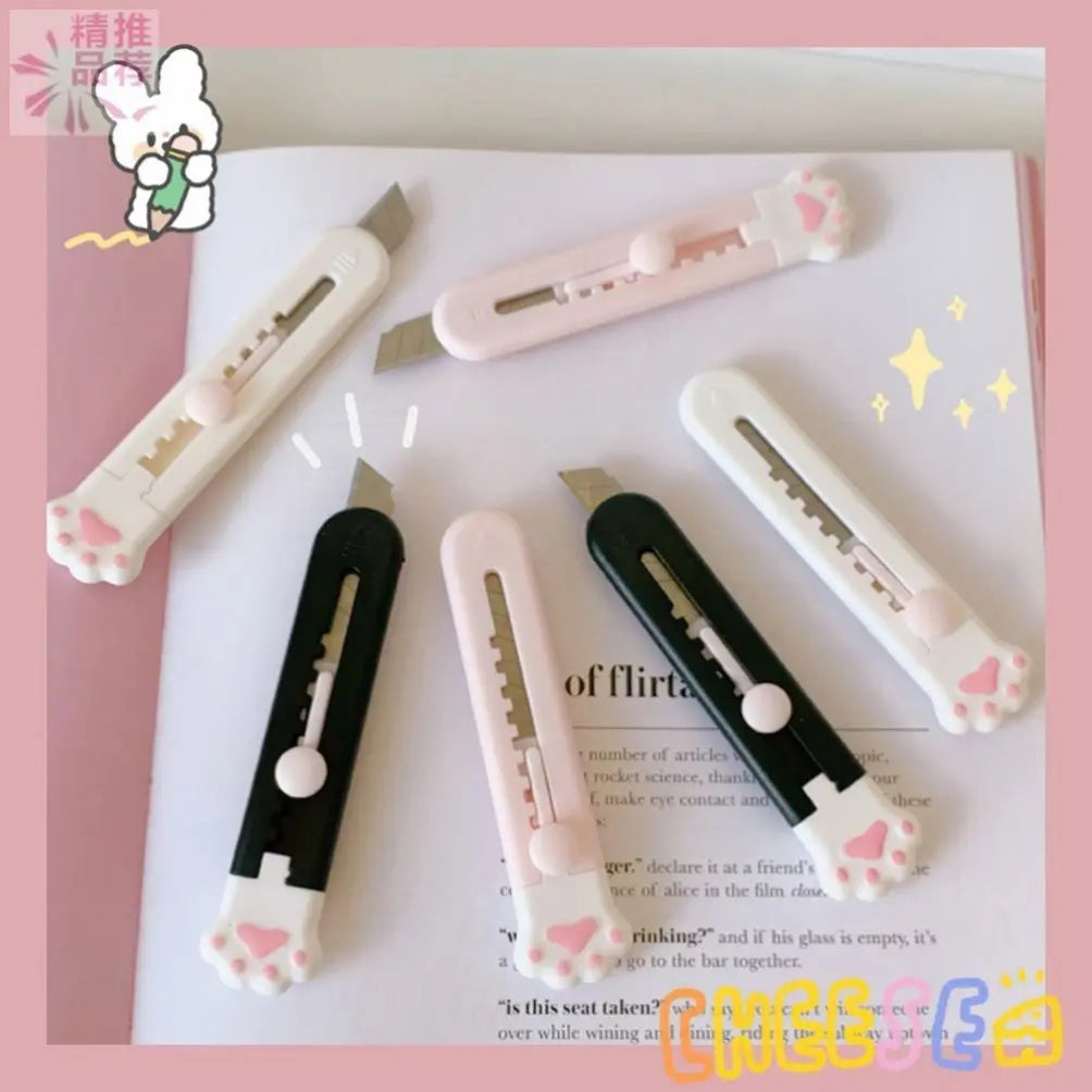 Kawaii Mini Cute Cat Paw Utility Knife