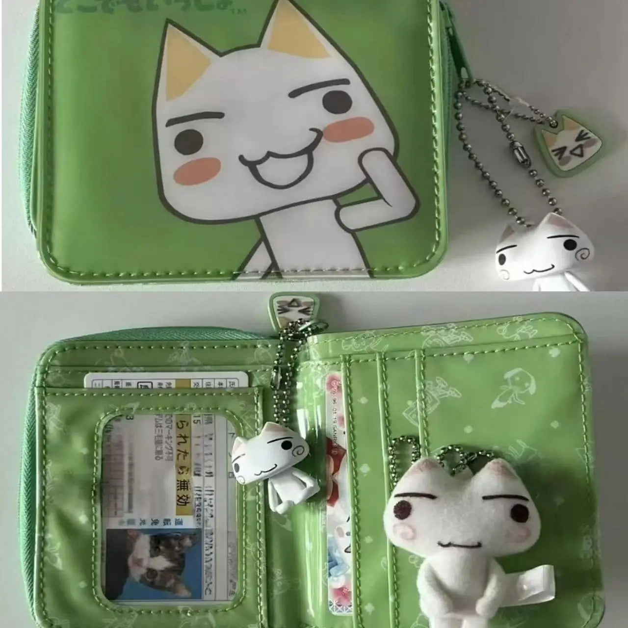 Kawaii Toro Cat Classic Coin Purse