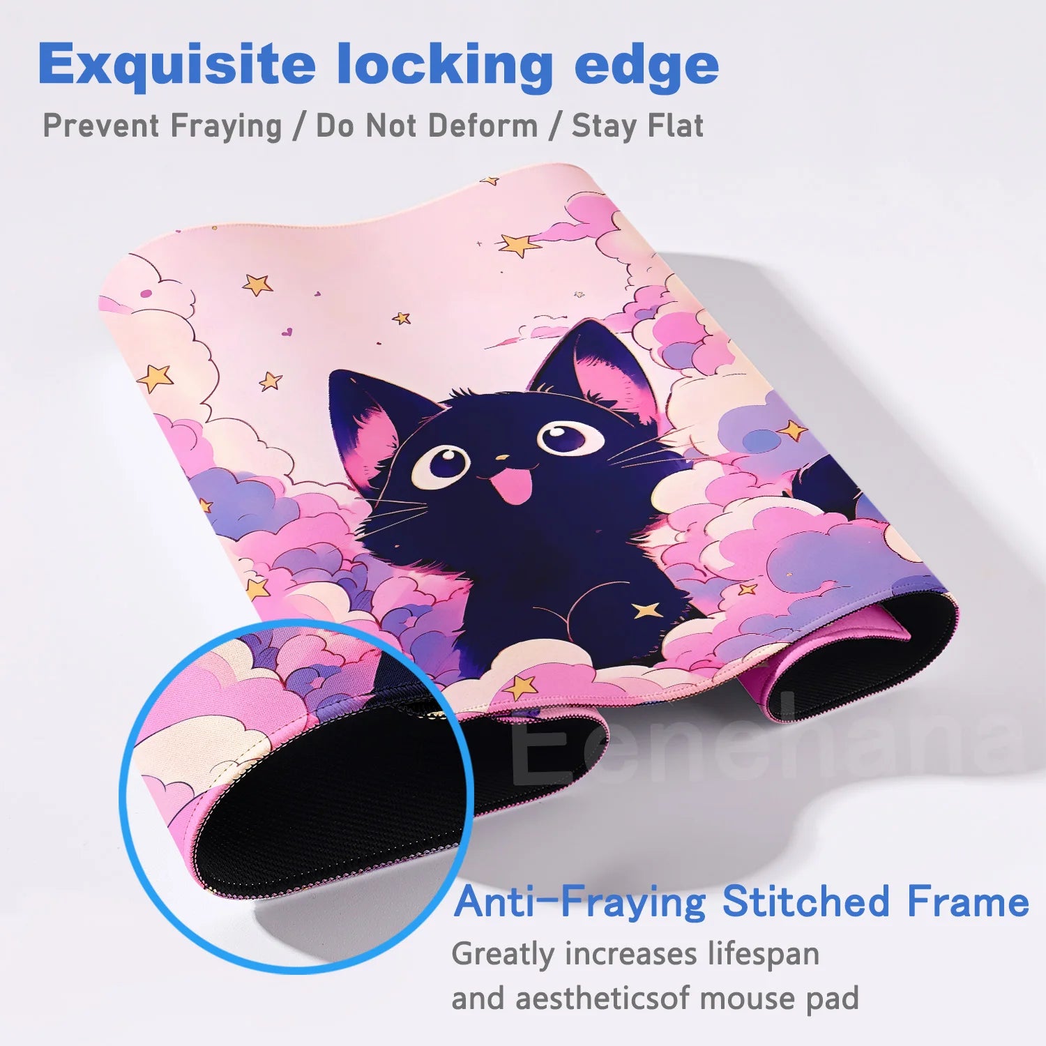 Kawaii Art Keyboard Mouse Pad