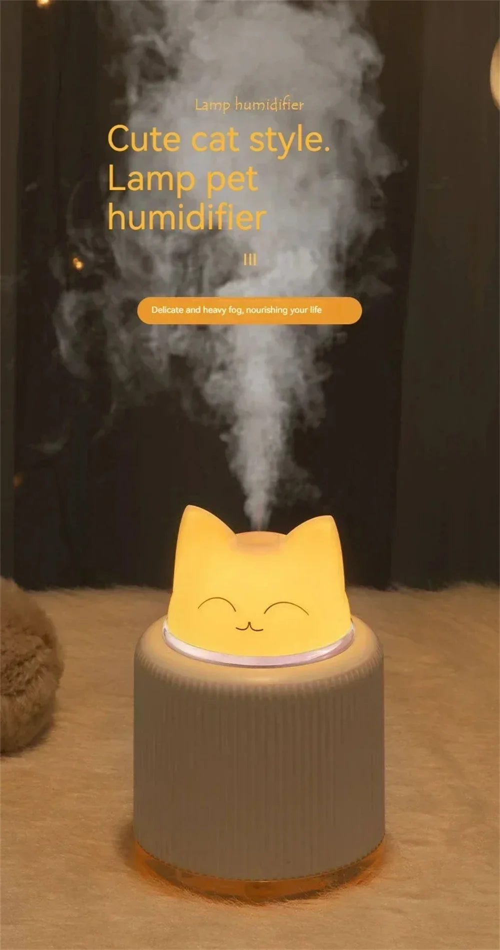 Mini Humidifier-Cute Cat Mist