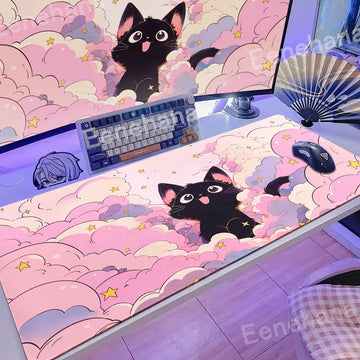 Kawaii Art Keyboard Mouse Pad