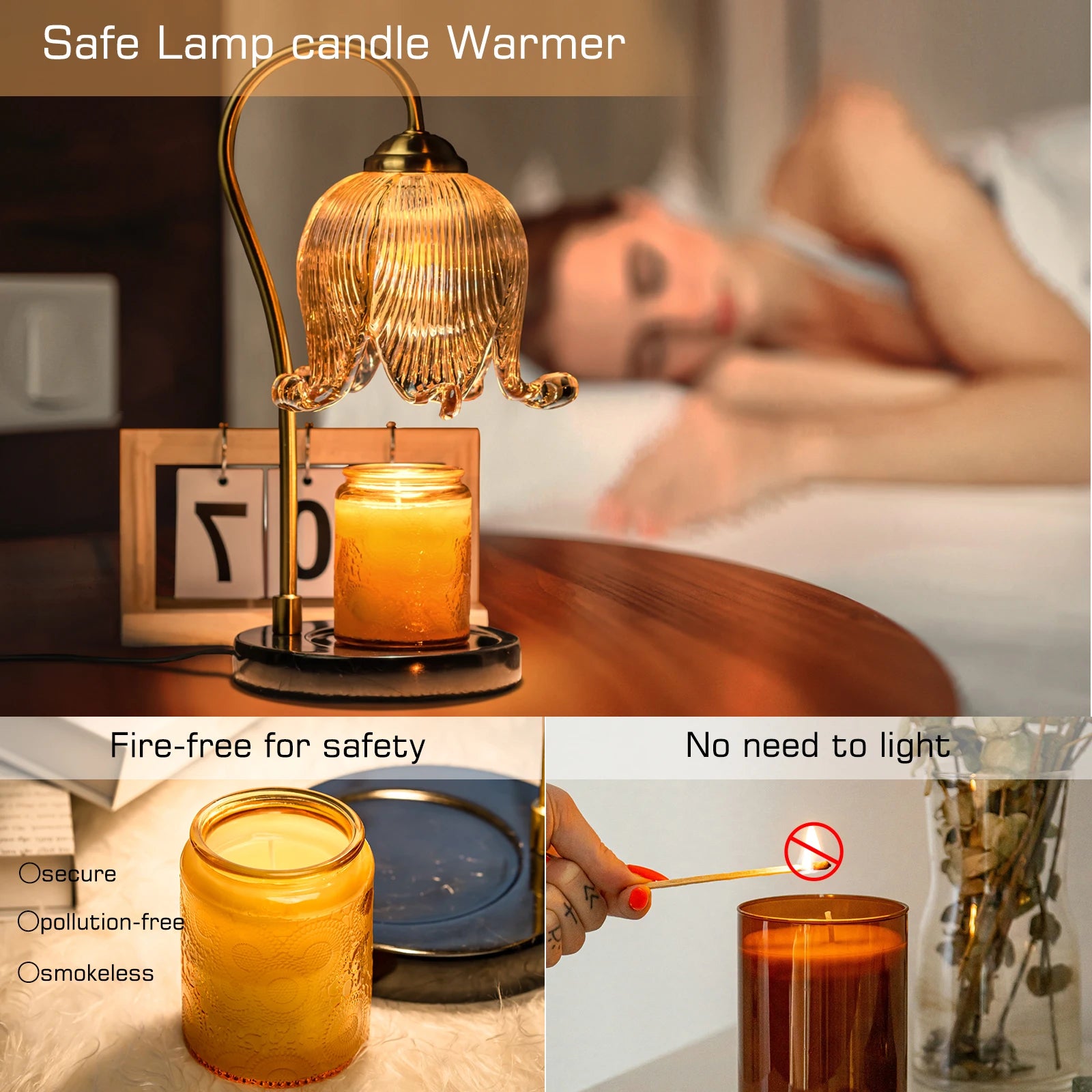 Tulip Flower Fragrance Table Lamp