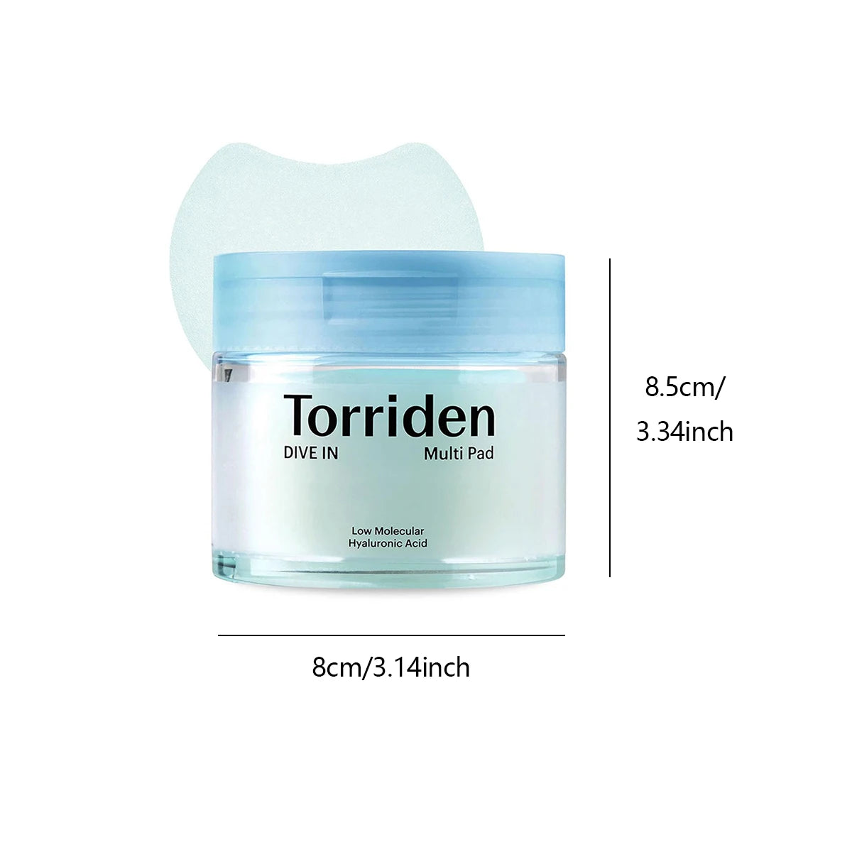 Vegan Hyaluronic Acid Toner Pads