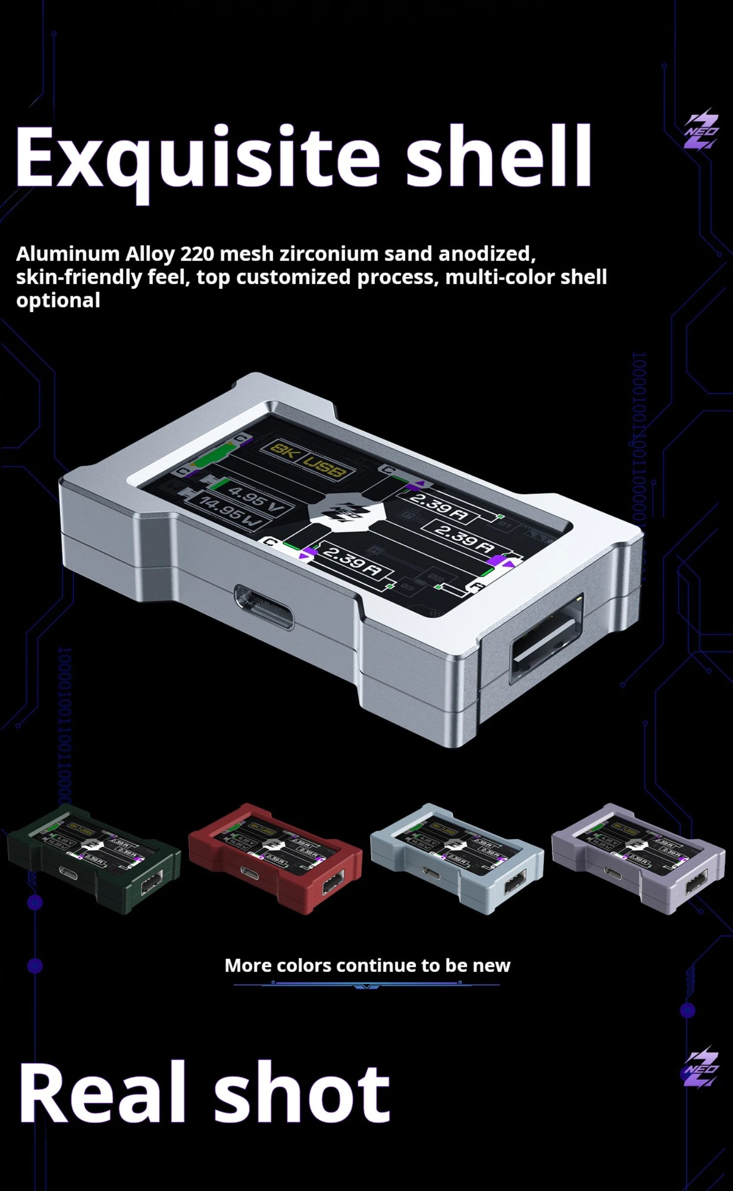 ZNEO Gaming USB Hub Desk Setup
