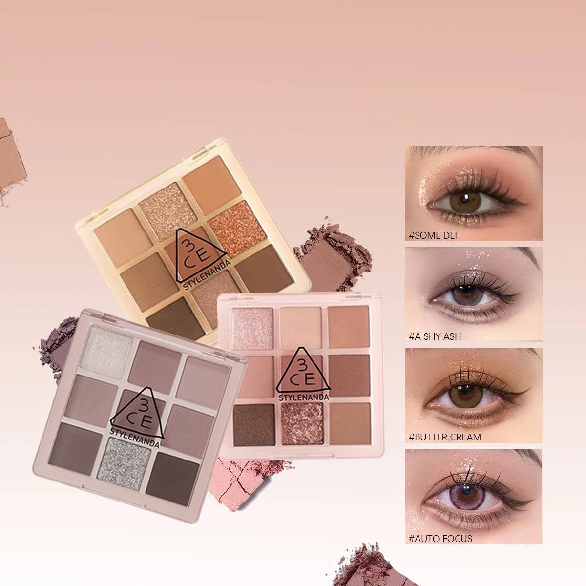 K-Beauty 3CE Multi Eye Color Palette